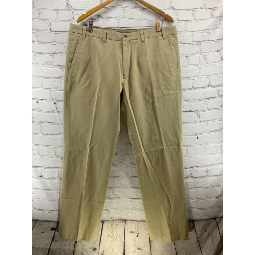 Eddie Bauer Tan Slacks Pants Mens sz 38